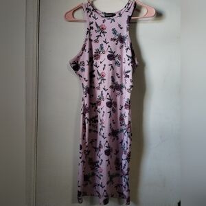 Popular 21 Pink Floral Dress